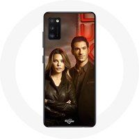 Maniacase Hoesje voor Samsung Galaxy S20 Chloe Decker en Lucifer Morningstar