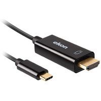 Ekon USB-C HDMI-kabel 1.5 m zwart