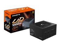 GIGABYTE GP-UD1000GM-PG5 modulaire voeding, 80 Plus, goud, 1000 W, zwart