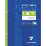 Clairefontaine 1332C zelfklevend notitiepapier Wit