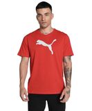 Puma teamRISE Logo Cotton Shirt Senior Rood Wit L