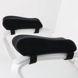 LargeLeaf Stoel Ergonomische Armsteun Pads Elleboog Kussen Drukontlasting Bureaustoel Gaming Stoel armsteun met Memory Foam armsteun Pads 2-delige Set Stoel (Memory foam)