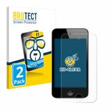 BROTECT - Screenprotector voor Apple iPod Touch (4. Gen.) - Folie Beschermfolie transparant 2 Stuks