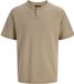 JACK & JONES Jason henley tee regular fit - heren T-shirt met - groen (dusky green)