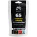 KAiLAR 65 Black cellulose actieve koolfilter Slim (6 mm) met veganistische actieve kool uit kokosnootschillen. Voor een minder schadelijke stoffen en een zachte rookervaring