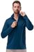 Zhik Uvactive 1/4 Zip Rash Guard à manches longues bleu XL femmes