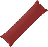 vidaXL - Kussensloop - HOUTEN - Wijnrood - 40 x 145 cm - Polyester