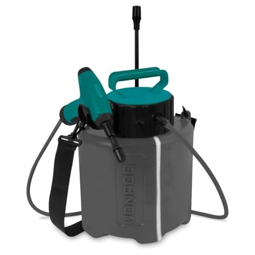 Drukspuit VONROC Accu Drukspuit 5 Liter - Elektrisch - 2 Jaar Garantie - 5L - Incl. 2 Spuitlansen, Schouderband & USB Laadkabel