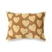 BonaMaison Bruine Tinten Decoratieve Kussensloop, Kussenhoezen Bank, Decoratieve Kussenhoesjes, Kussensloop; Sofa, Slaapkamer, Kantoor, Auto 45x60 Cm - Ontworpen en vervaardigd in Turkije