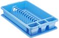 Axentia 232066 afdruiprek 45 x 26 cm met afdruipbak, diverse kleuren