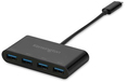 Kensington CH1200 USB-C 4-Port Hub - 10Gbps - Black