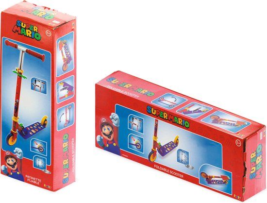 Smoby Super Mario Step - 73/78/83 cm - Max. 50kg - vanaf 5 jaar