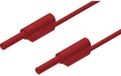 SKS Hirschmann Test & Measurement Hirschmann Test & Measurement MVL S 100/1 Au Veiligheidsmeetsnoer Banaanstekker 2 mm Banaanstekker 2 mm 1.00 m Rood 1 stuk(s)