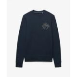 Superdry Mercantile Crew Sweatshirt Blauw L Heren