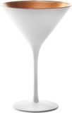 Stölzle Olympic Martini Cocktailglas wit / brons 240 ml