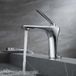 Robinet mitigeur lavabo chrome, Cyrius
