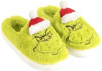 CERDÁ De Grinch Santa Hat volwassen winterslippers maat 40/41