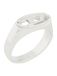 DIESEL Ring zilver