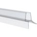Rehau Joint de porte de douche en plastique avec lèvre pour épaisseur de verre 10 - 12 mm, 2000 mm