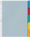Durable Tasregister 10-Delig A4 Kunststof Transparant