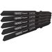 Draper 81716 100 mm DT101B Expert Decoupeerzaagblad Set - Zilver (5-delig) DT118A 92 mm Zwart