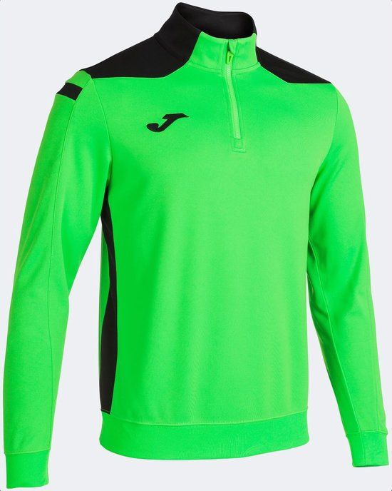 Joma Championship VI Ziptop Heren - Fluo Groen / Zwart - Maat 2XL