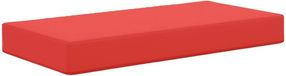 vidaXL Buitenstoel Kussen 100% Polyester Rood 80 x 40 x 8 cm
