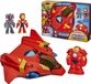 Hasbro Marvel's Iron Man en zijn Awesome Friends - Supergroot Iron Jet-Harnas - Speelset