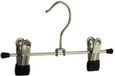 De Kledinghanger Gigant - Knijperhanger - Enfants - 30 Stuks - Metaal - Verchroomd - Zwart - 20 cm