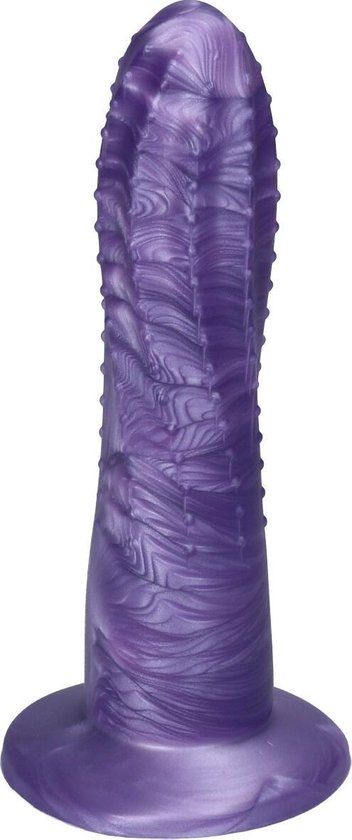 Ylva & Dite Prickly Pear Siliconen Dildo - Violet Metallic