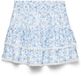 Vero Moda Rok VMBLISS High Waist Korte Rok Gebloemd Viscose Snow White