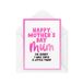 Grappige Jokey Sweary Cards Grappige Moederdagkaart - CBH1963