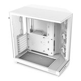 NZXT H6 Flow - Compacte ATX PC-behuizing Dubbele Kamer - Wit