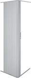 MonsterShop Oprolbare douchedeur camper - zilver - 200x60cm