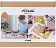 Creativ Company CC Starter Craft Kit Oil Pastels, assorted colours, 1 pack