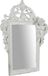 Biscottini Hangende spiegel L50xPR8xH65 cm verouderd witte afwerking