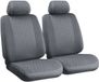 Lampa Stoelhoezen Set Voorstoelen Glamur – Grijs – Luxe Bescherming en Comfort voor je Auto