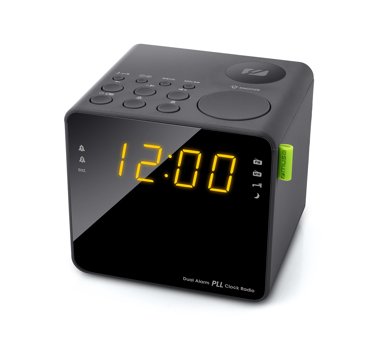 Muse M-187CR Wekkerradio met helder LED scherm