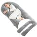 Avalo Coussin de maternité 5XL - 330CM - Gris