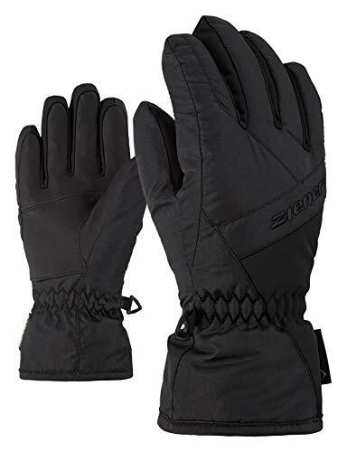 Ziener Kids LINARD GTX Glove Junior Skihandschoenen / Wintersport | Waterdicht, Ademend, Zwart (Black), 4