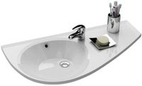 Ravak Avocado - Wastafel 85x45 cm, wit