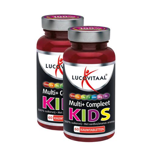 Lucovitaal Multi+ Compleet Kids - Duopack