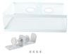 OEM Ladenorganizer, 360° draaibaar, voor onder het bureau, wit