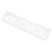 O'NEAL Raamstickers, uniseks, volwassenen, wit, eenheidsmaat