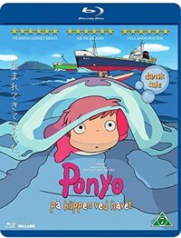 MIS LABEL Ponyo på klippen ved havet (Blu-Ray)