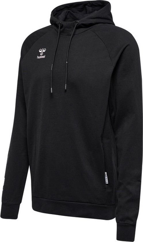 Hummel Move Grid Cotton Hoodie - Zwart - Unisex - Maat M
