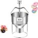 Vevor Handmatige Donut Hopper Donutbeslag Dispenser Roestvrij Staal 2,4l Verstelbaar