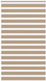 vidaXL Zebra Blind 125x230 cm Polyester Zandbruin