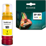 Evoke Compatible Ink for Epson 101 Yellow Ecotank