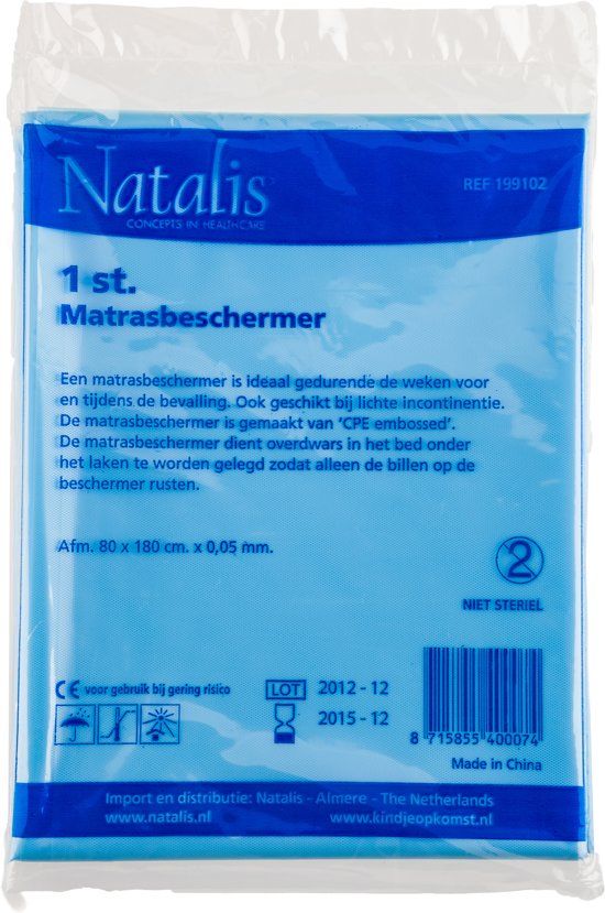 Natalis Matrasbeschermer - 80x180 cm - Per Stuk